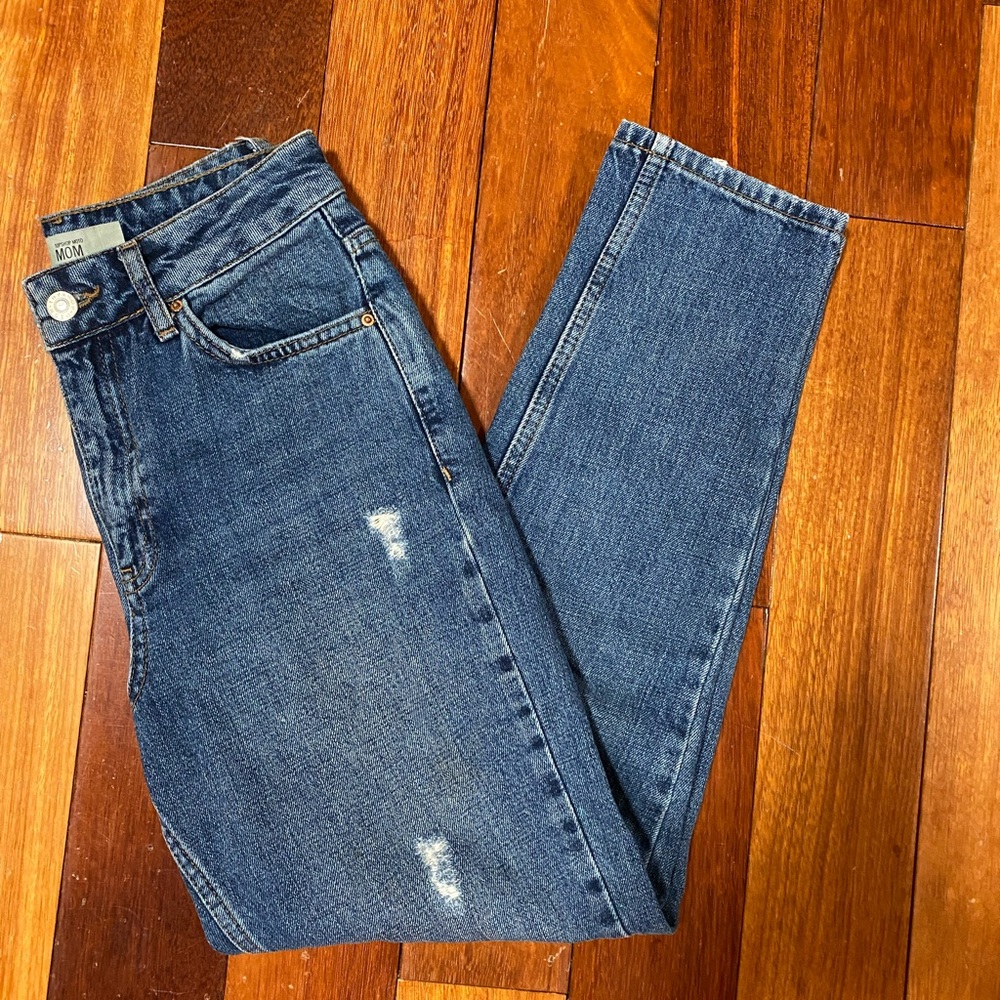 Topshop mom jeans
